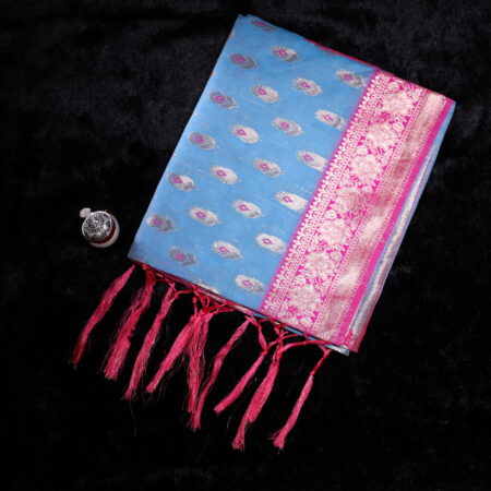 Chanderi Silk Saree - CS001