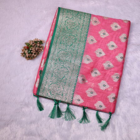Chanderi Silk Saree - CS003