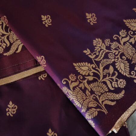 Linen Silk Saree - LS004