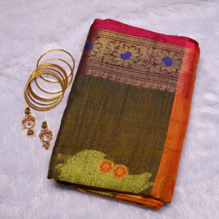 Silk Cotton Saree - SC003